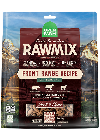 Open Farm RawMix Front Range Freeze Dried Raw Morsels for Dogs