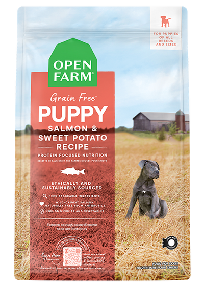 Open Farm Salmon Grain-Free Puppy Kibble