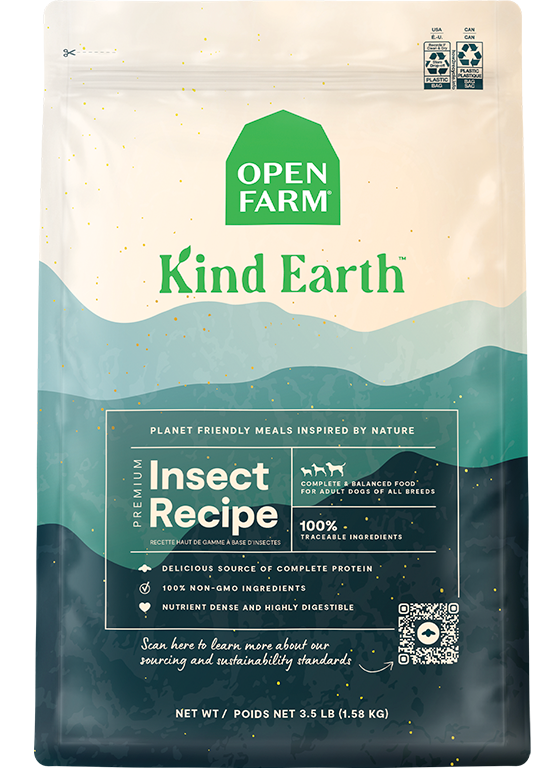 Open Farm Kind Earth Premium Insect Dry Dog Food