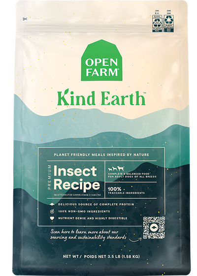 Open Farm Kind Earth Premium Insect Dry Dog Food
