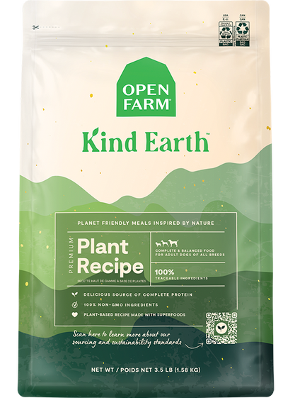 Open Farm Kind Earth Plant-Based Dog Kibble
