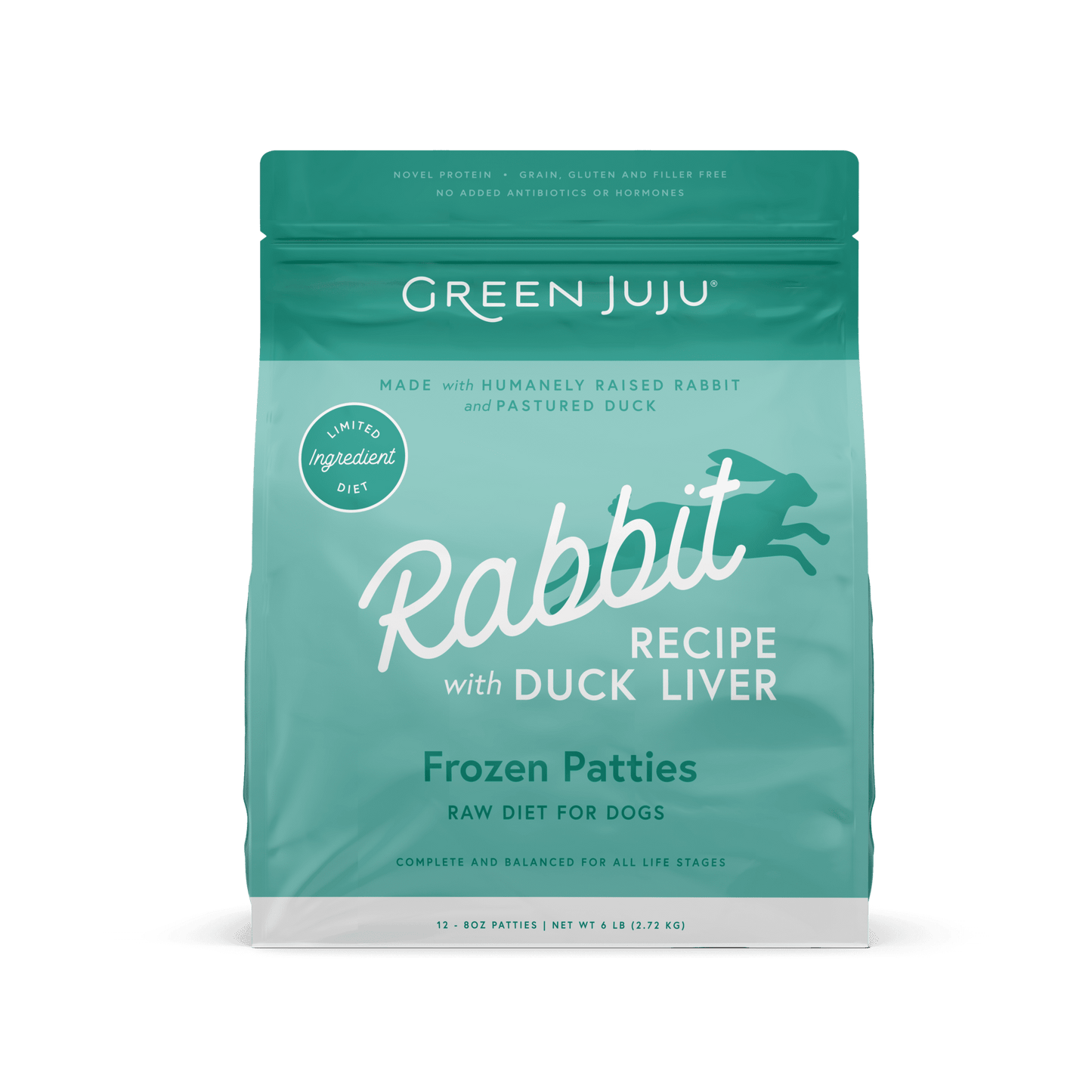 Rabbit Recipe with Duck Liver Frozen Patties & Sliders