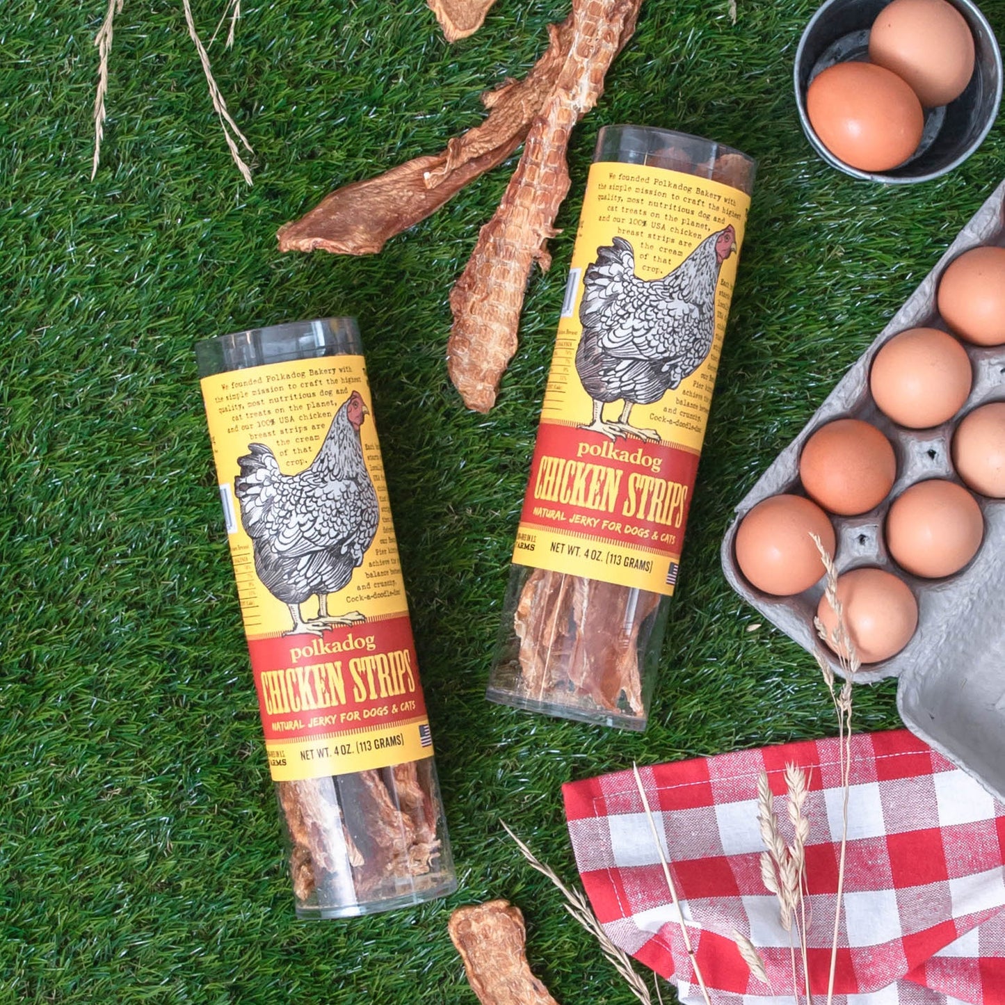 Polkadog Chicken Strip Jerky