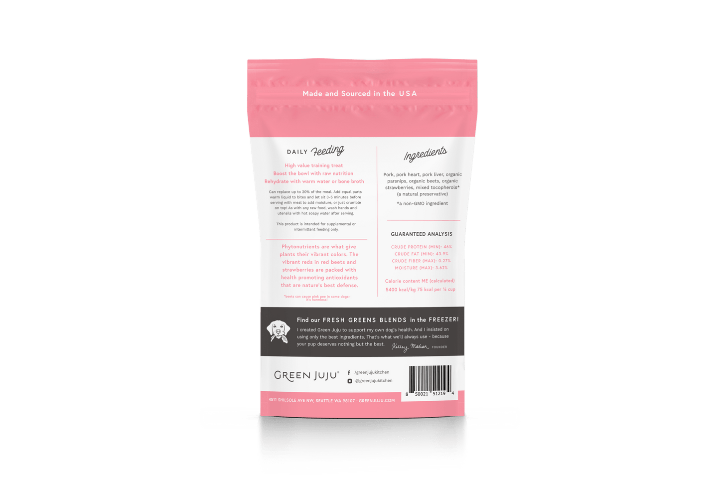 Pork Pink Whole Food Bites