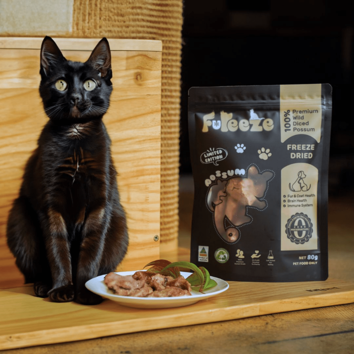 Freeze Dried Diced Possum