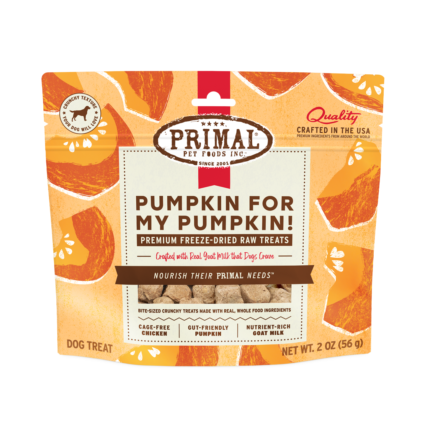 Primal Canine Chicken Pumpkin For My Pumpkin 2oz/10 count