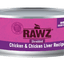RAWZ® Shredded Chicken and Chicken Liver Recipe, Wet Cat Food