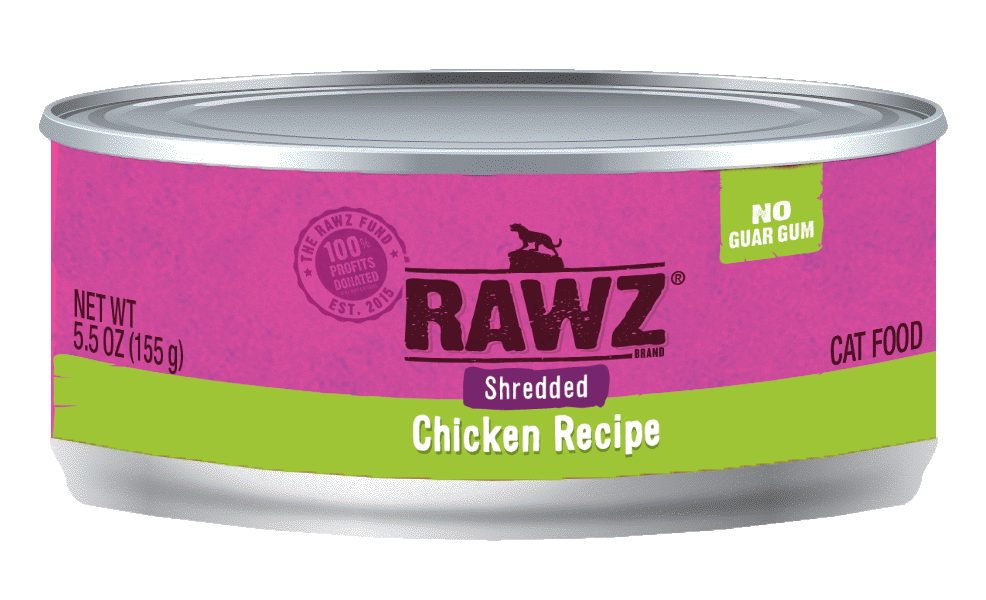 RAWZ® Shredded Chicken Recipe, Wet Cat Food
