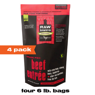 6 lb. Frozen Beef Entree 4 Pack