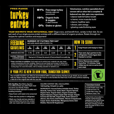 Frozen Turkey Entree, 3-lb. bag