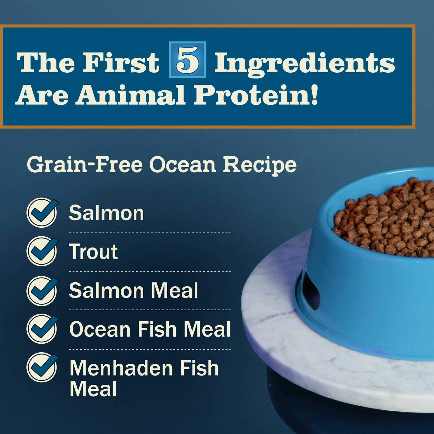 First-Five Kibble Grain-Free Ocean Recipe