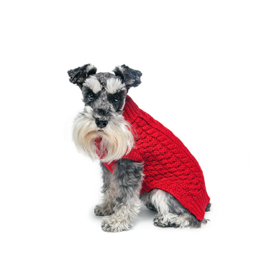 Red Super Chunky Sweater