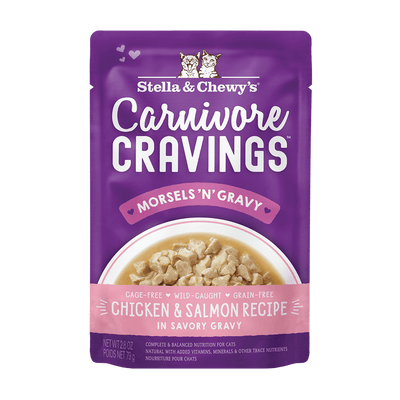 Carnivore Cravings Morsels'N'Gravy Chicken & Salmon Recipe