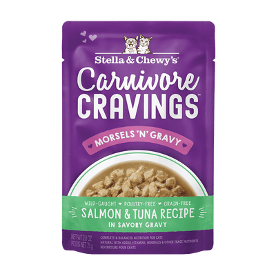 Carnivore Cravings Morsels'N'Gravy Salmon & Tuna Recipe