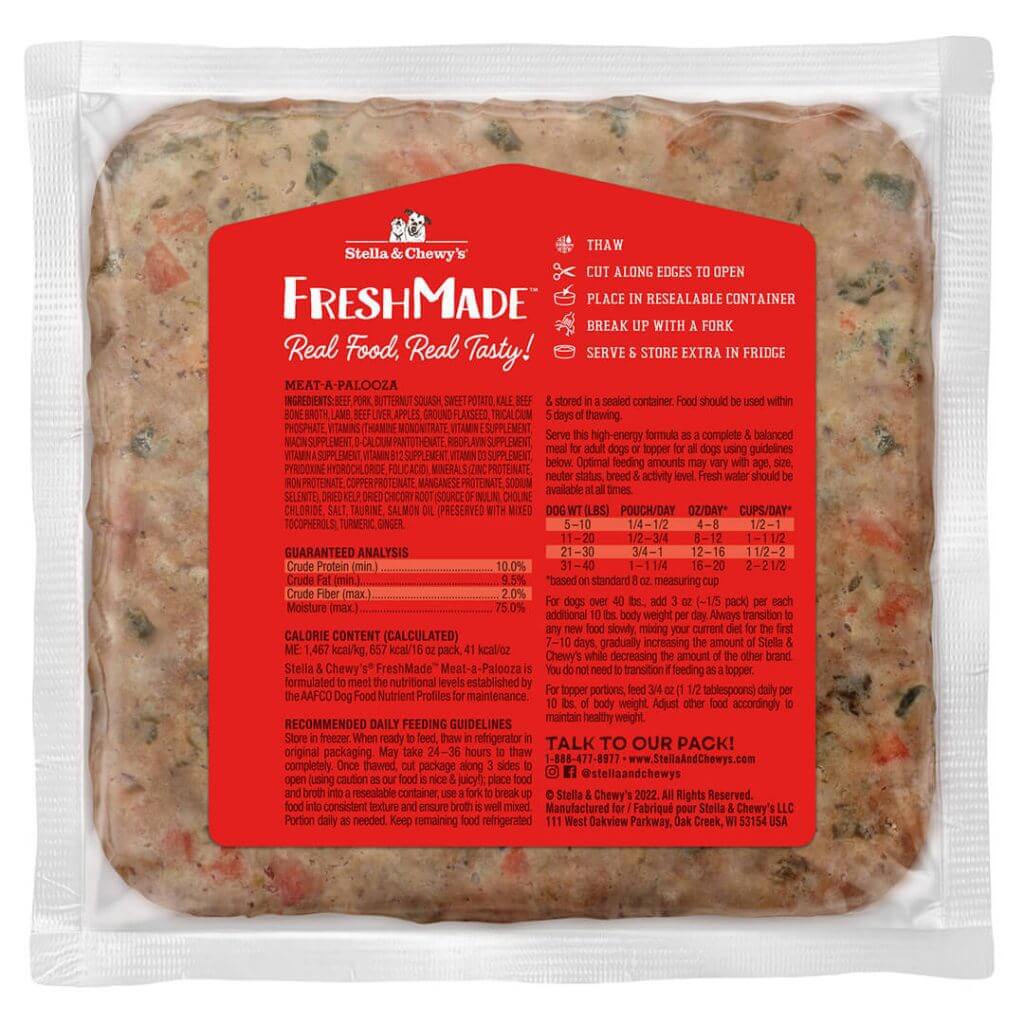 FreshMade Meat-a-Palooza Gently Cooked Dog Food