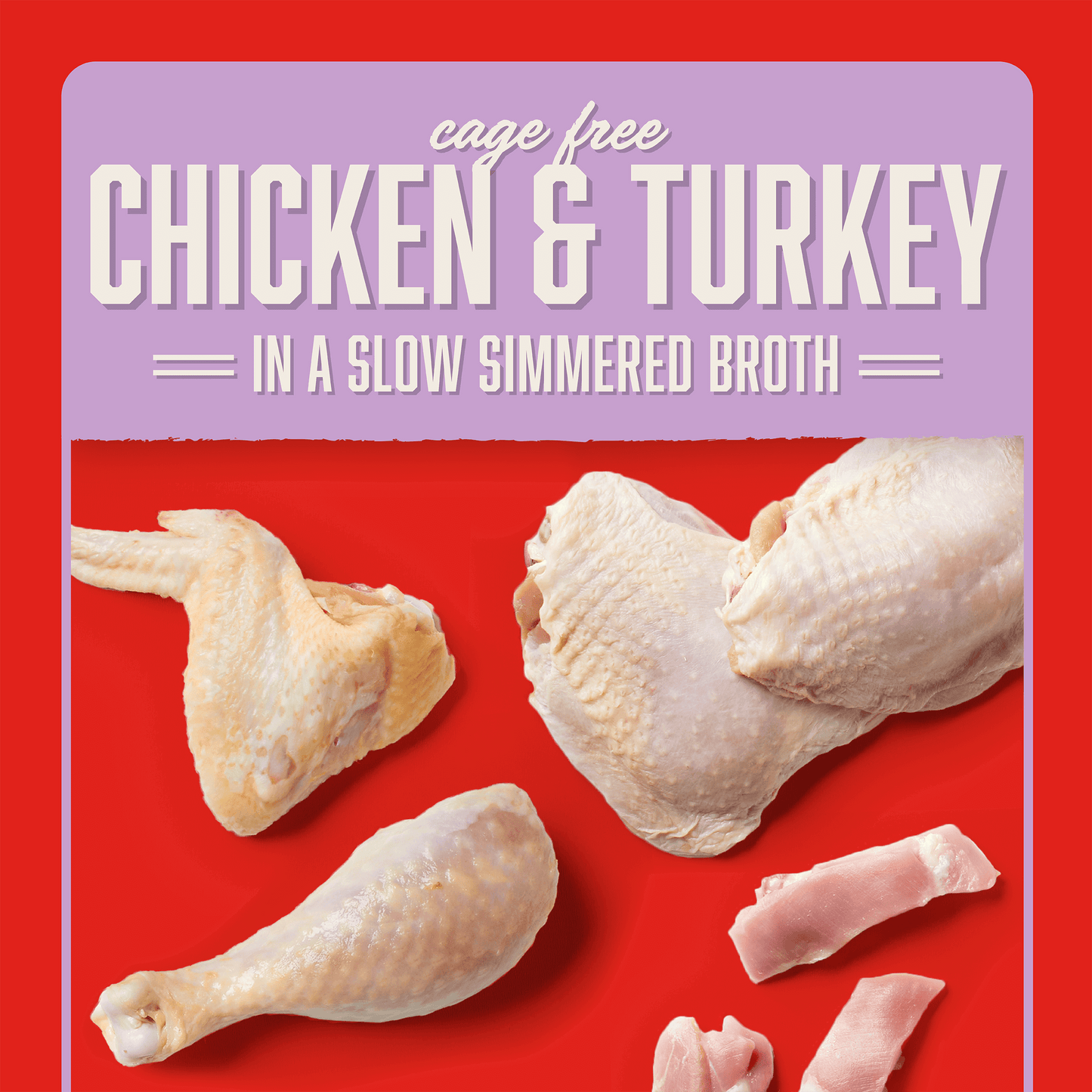 Stella's Shredrs Chicken & Turkey Recipe in Broth