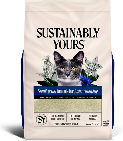 Sustainably Yours Small Grains Cat Litter