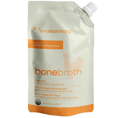 SmallBatch Bone Broth Chicken Dog Supplements