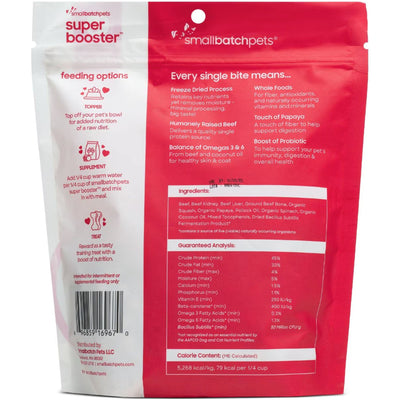Smallbatch Super Boosters Beef Dog Food