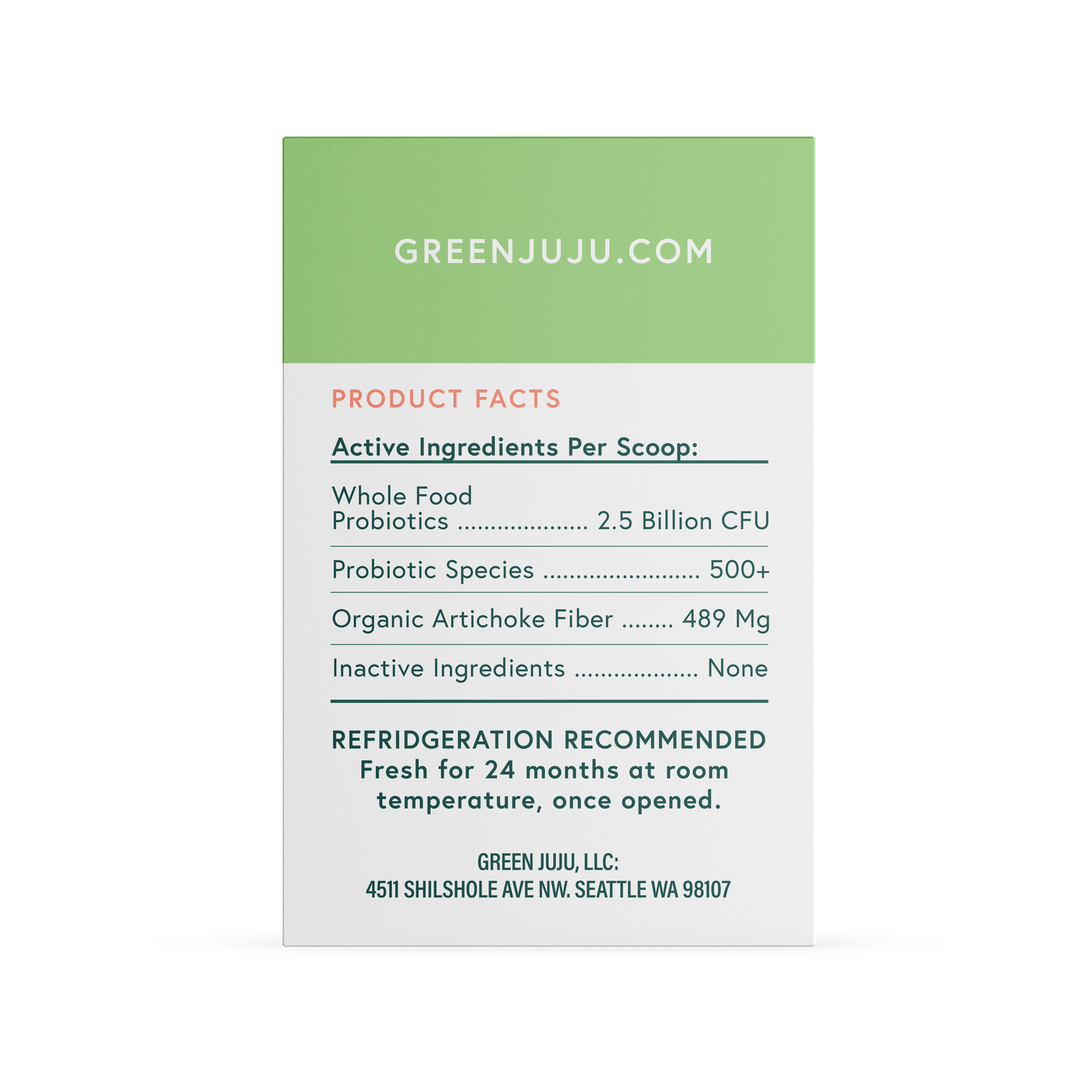 Soil - Wild-Fermented, Plant-Based Probiotic