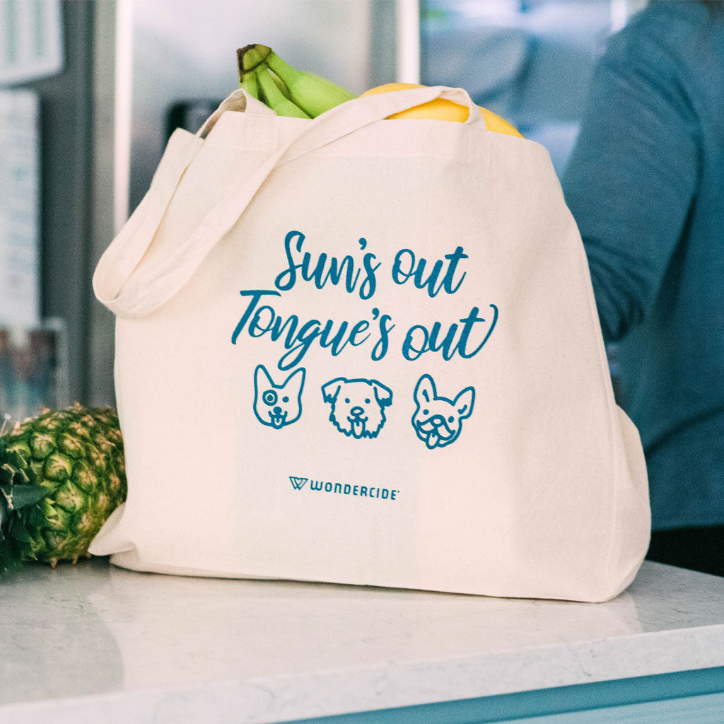 Sun's Out Tongue's Out Tote