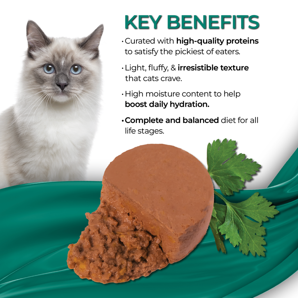 Fussie Cat Fine Dining Mousse Tuna With Pumpkin Entree In Gravy 2.47-oz, Wet Cat Food, Case Of 24