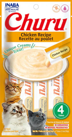 Inaba Churu Chicken Recipe 2-oz, Cat Treat