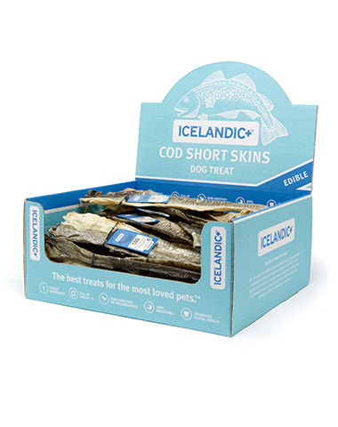 Cod Short Skins Dog Chew (36 Skin Count)