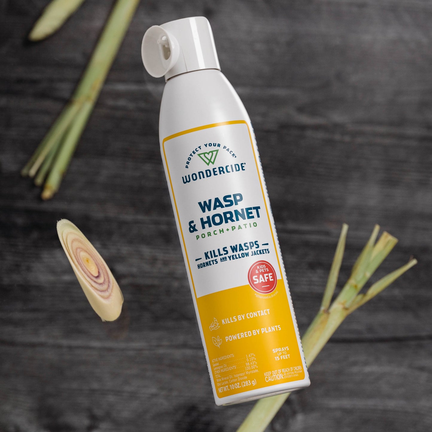 Wondercide Wasp & Hornet for Porch + Patio with Natural Essential Oils