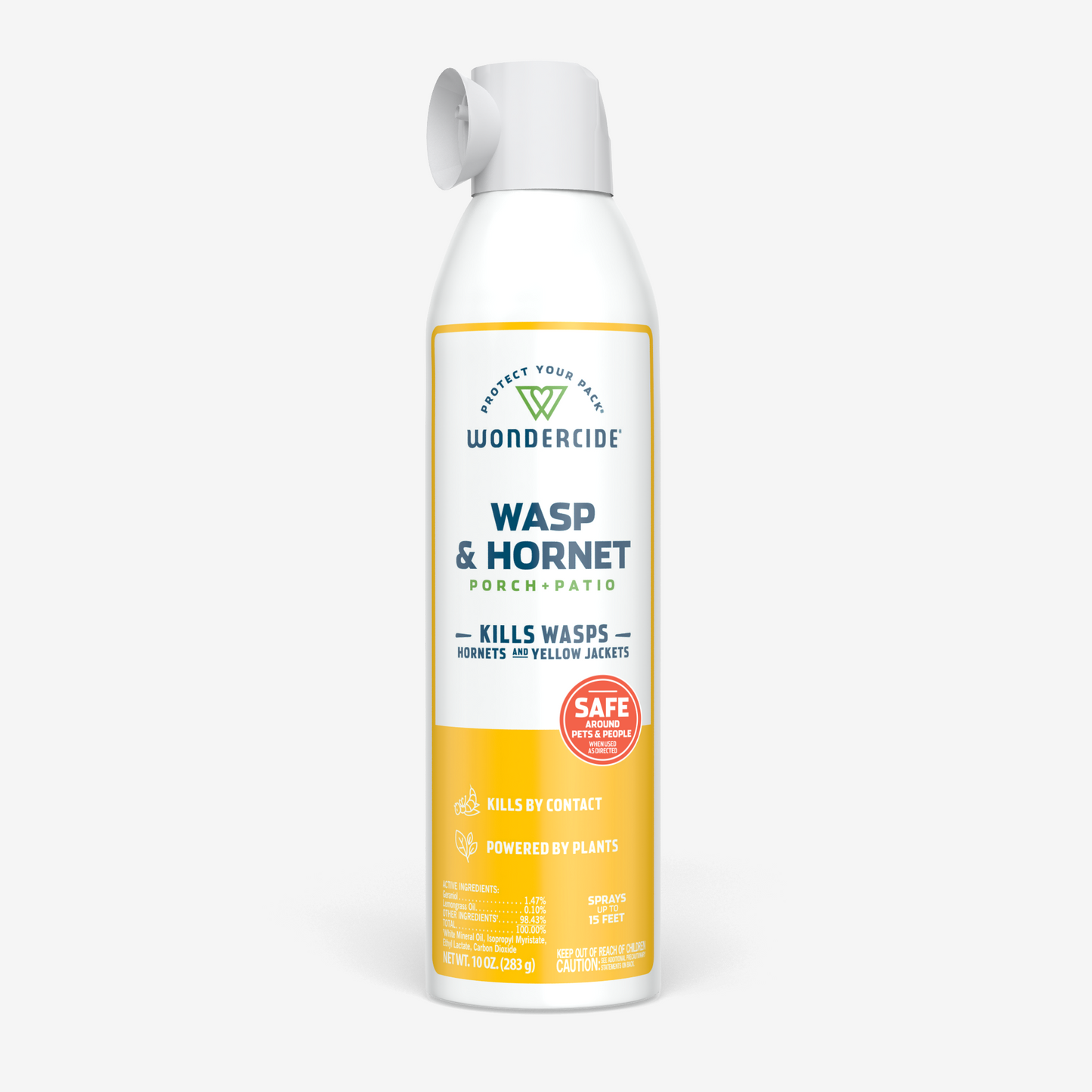 Wondercide Wasp & Hornet for Porch + Patio with Natural Essential Oils