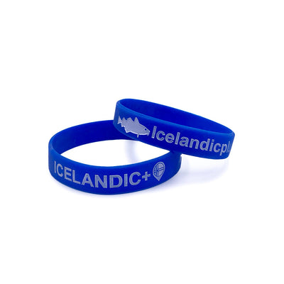 Icelandic+ Blue Wristband for a Cause