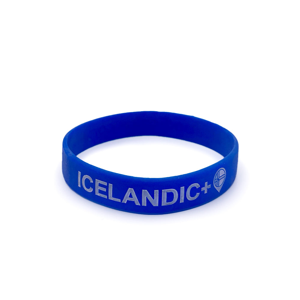 Icelandic+ Blue Wristband for a Cause