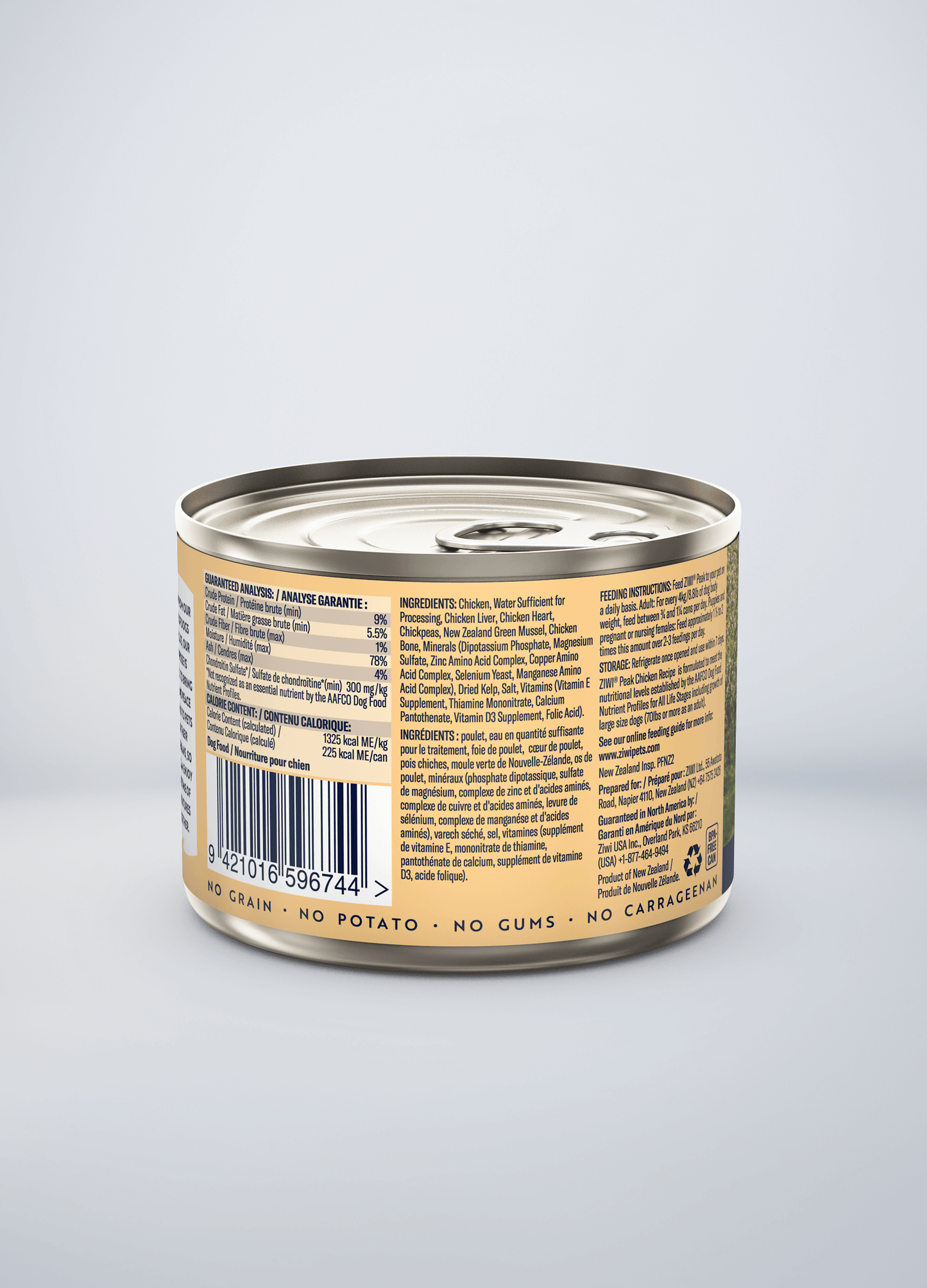 Ziwi Original Canned Wet Chicken Recipe for dogs