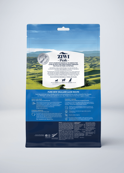 Ziwi Original Air-dried Lamb Recipe for dogs