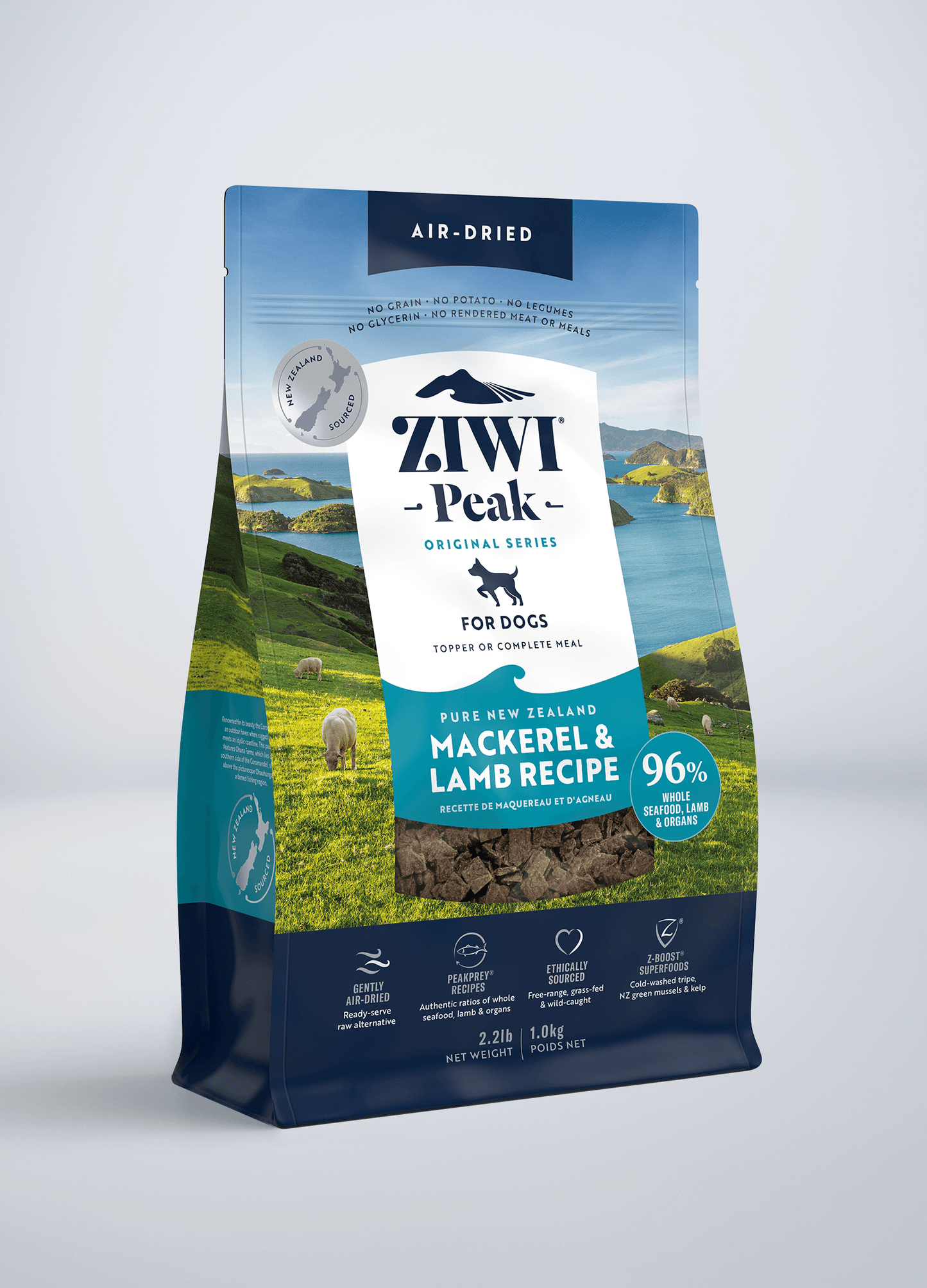 Ziwi Original Air-dried Mackerel & Lamb Recipe for dogs