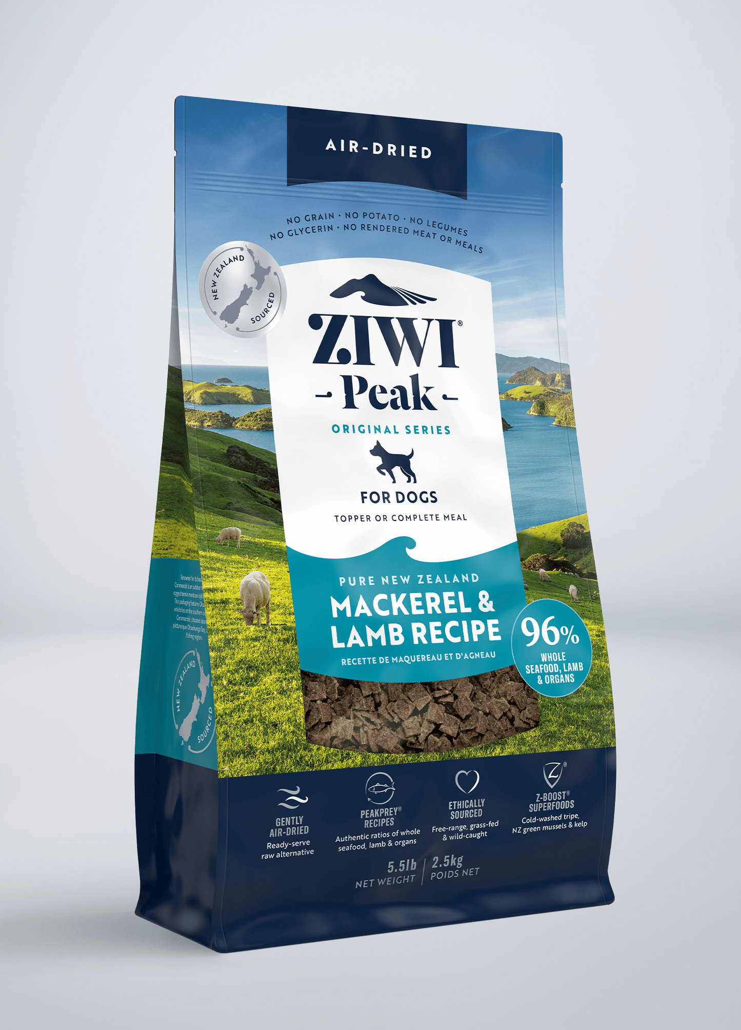 Ziwi Original Air-dried Mackerel & Lamb Recipe for dogs