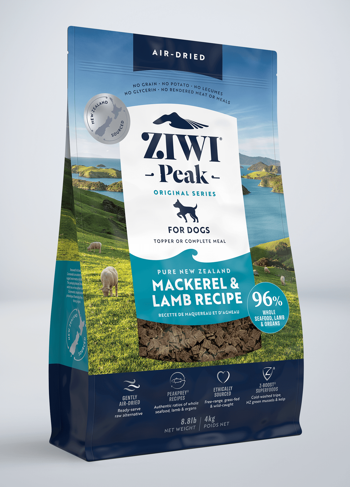 Ziwi Original Air-dried Mackerel & Lamb Recipe for dogs