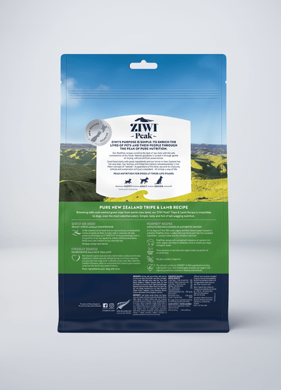 Ziwi Original Air-dried Tripe & Lamb Recipe for dogs