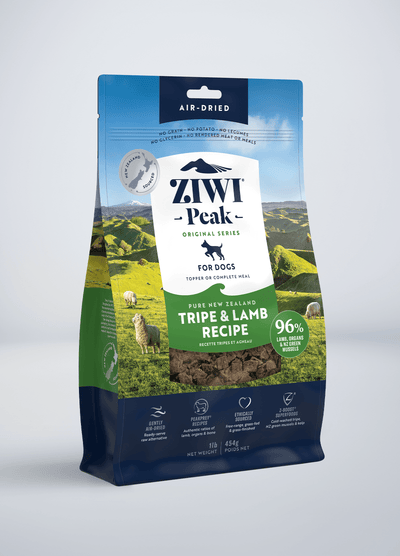 Ziwi Original Air-dried Tripe & Lamb Recipe for dogs