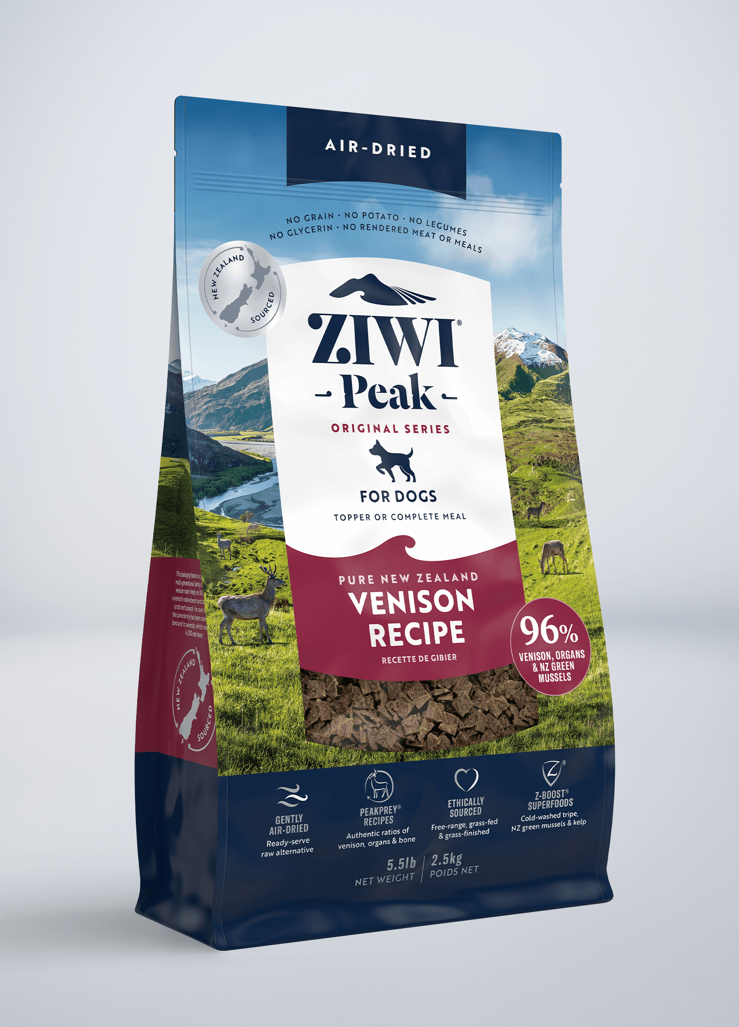 Ziwi Original Air-dried Venison Recipe for dogs