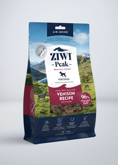 Ziwi Original Air-dried Venison Recipe for dogs