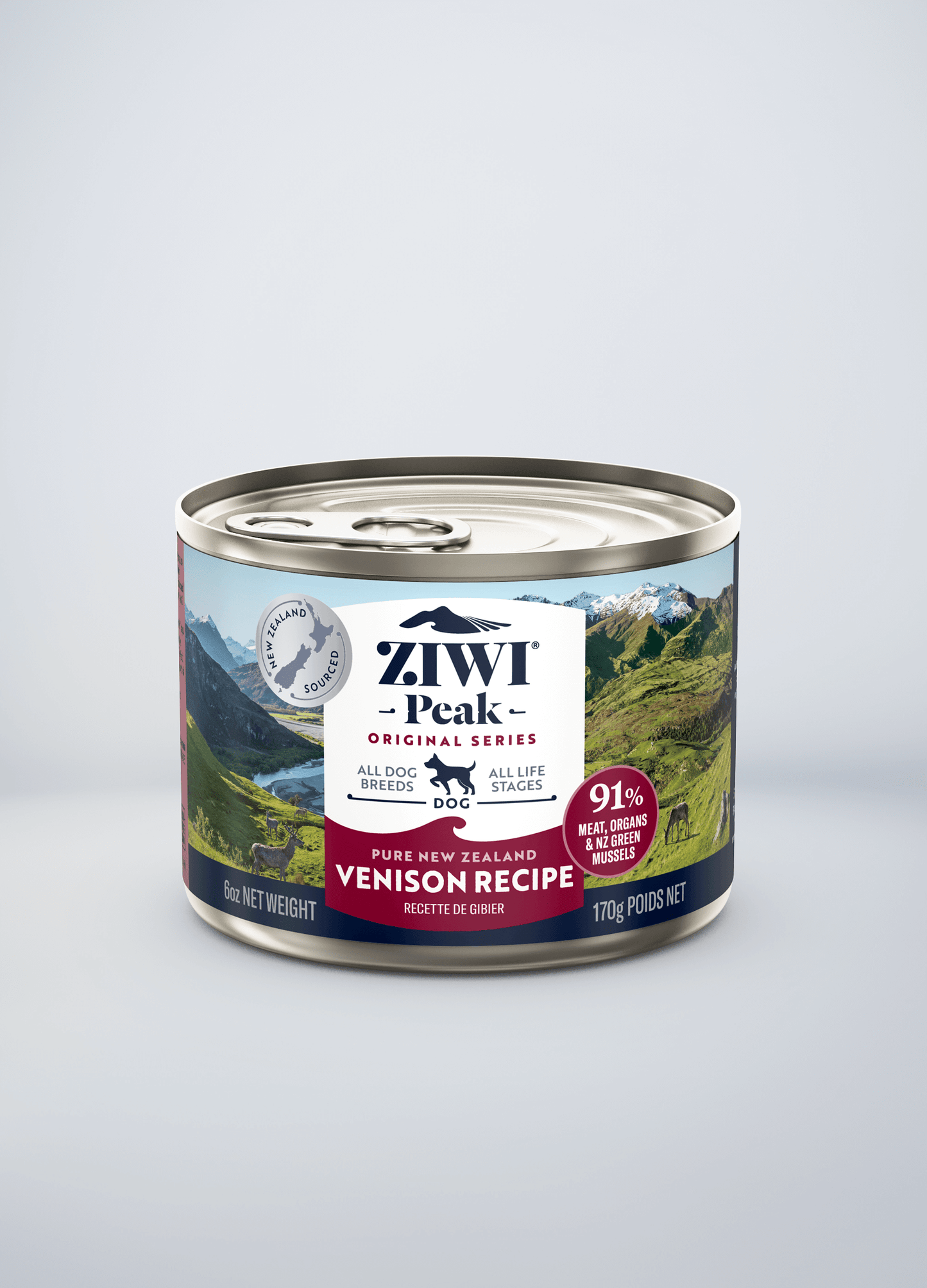 Ziwi Original Canned Wet Venison Recipe for dogs