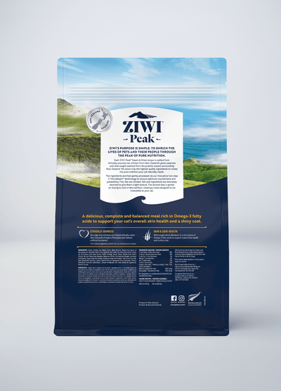 Ziwi Steam & Dried Cage-free Chicken with Whole Mackerel Recipe for cats