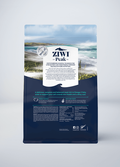 Ziwi Steam & Dried Wild South Pacific Fish Recipe for cats
