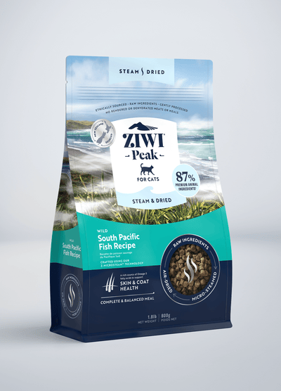 Ziwi Steam & Dried Wild South Pacific Fish Recipe for cats