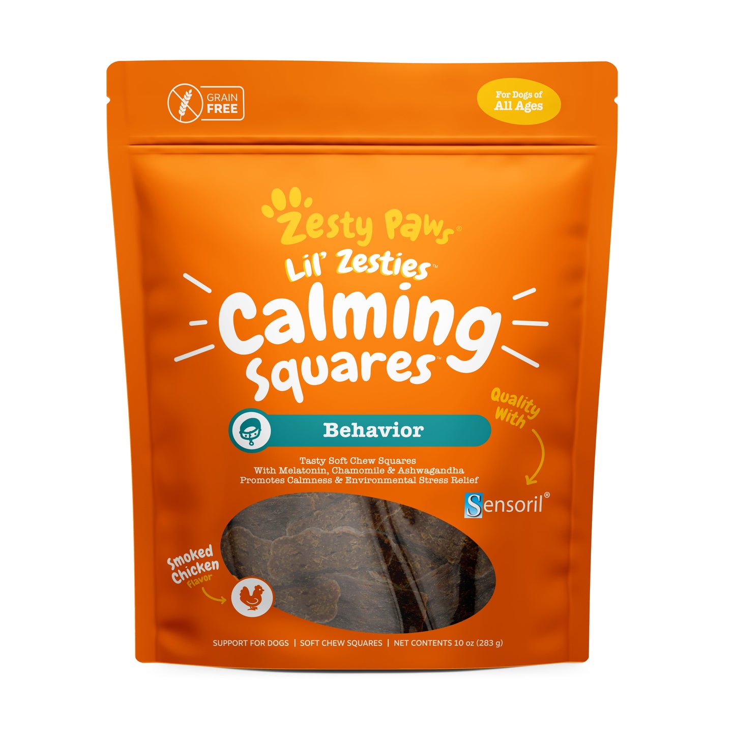 Calm Canine Bundle & Save with Calming Bites™ and Lil’ Zesties™ Calming Squares™ for Dogs - 2-Pack
