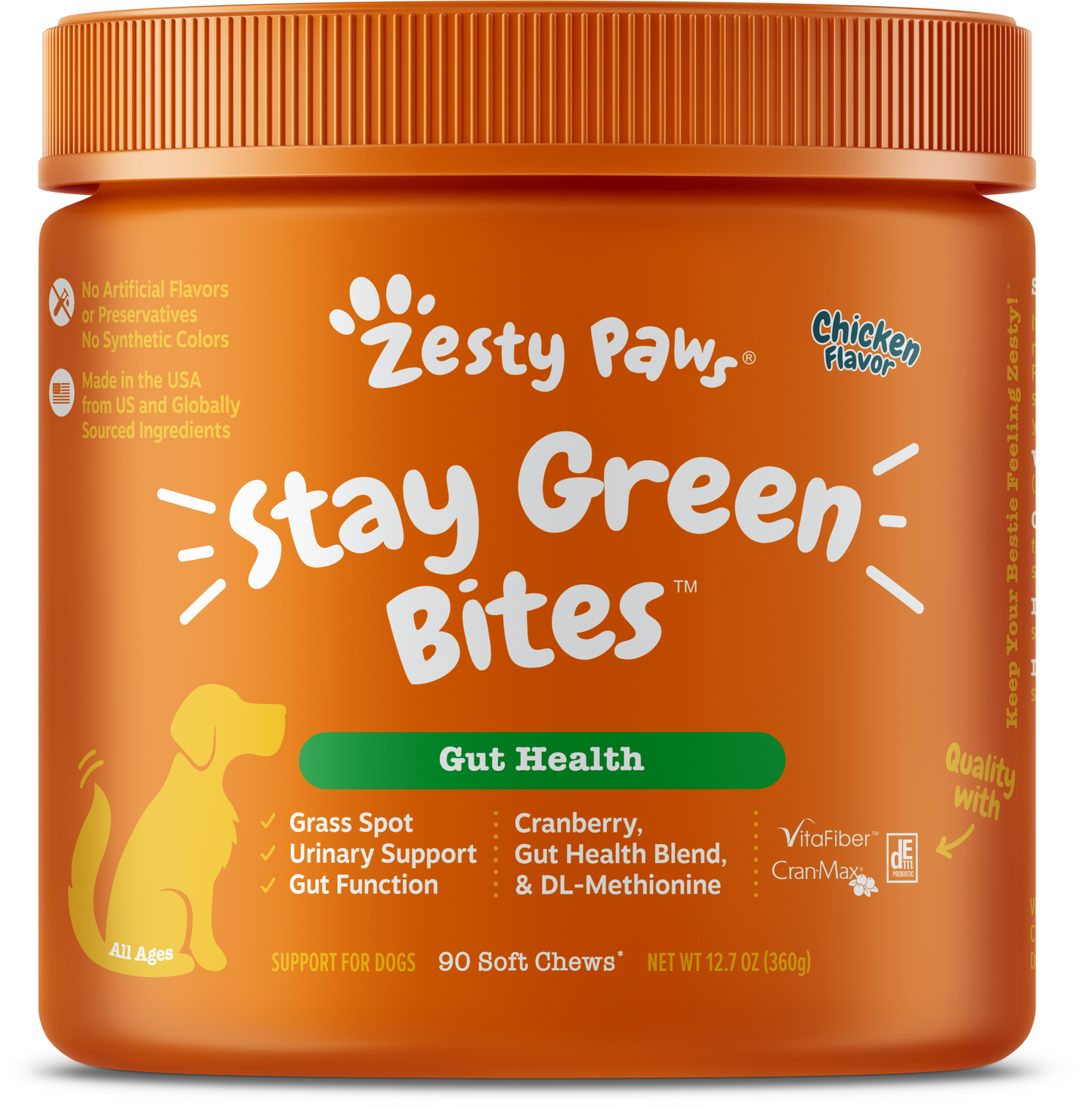 Stay Zesty Tummy 2 Pack Bundle for Dogs