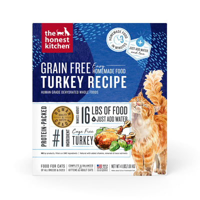 Grain Free Turkey Dehydrated Cat Food