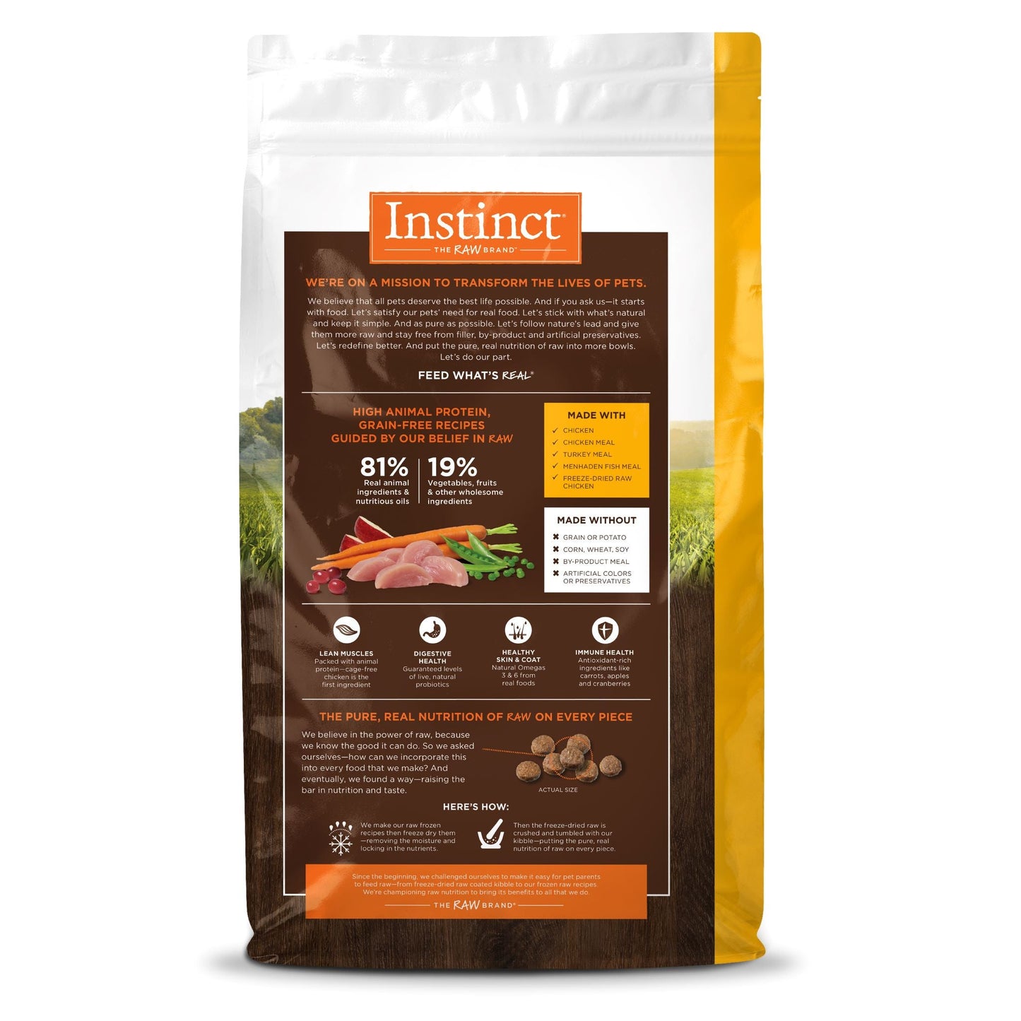 Instinct Original Chicken Dry Cat Food