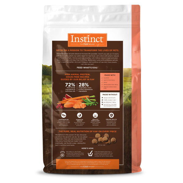 Instinct Original Salmon, Dry Dog Food, 20-lb Bag
